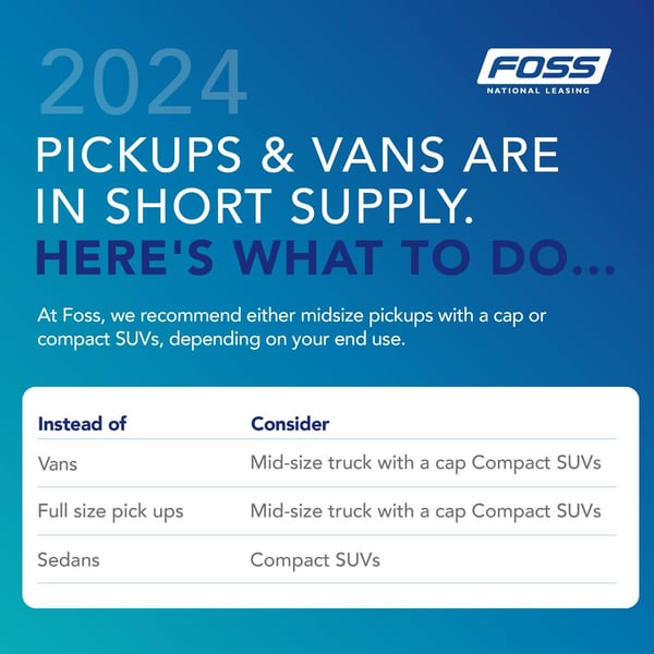 Pickups and vans